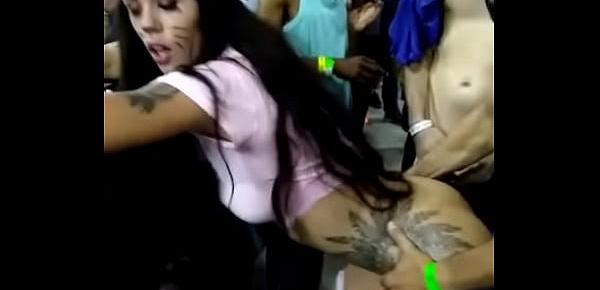  Real Gang band fucking big ass latina